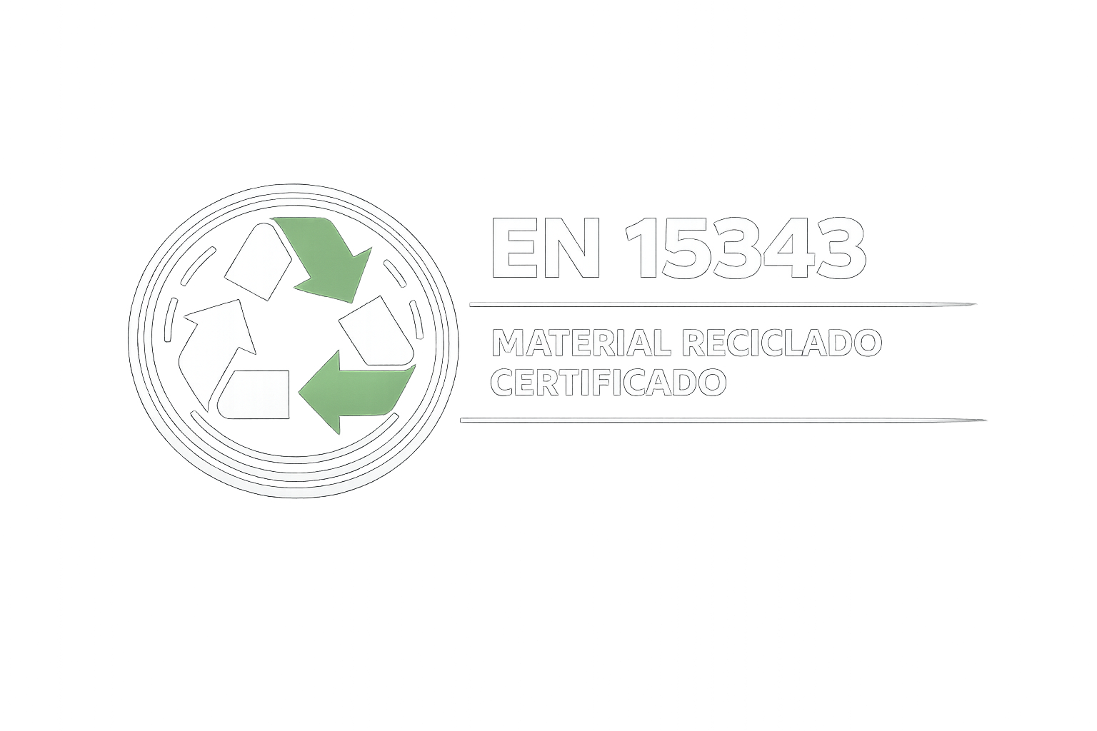 EN 15343 material reciclado certificado